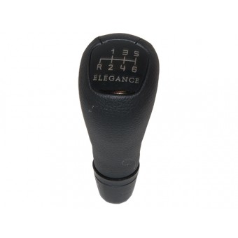 Vites Topuzu W202 W203 W210 -6 İleri- Man.Şanz; Siyah Suni Deri -ELEGANCE-